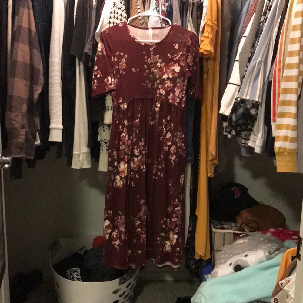 Floral Midi dress